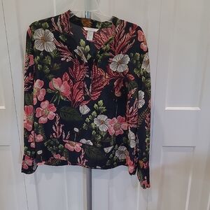 Floral Print Women's Top